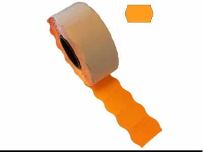 Marķēšanas uzlīmes 26x16mm, oranžas, 1000 gab./rullī LPG2616O 