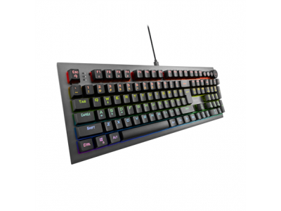 NOXO | Conqueror | Black | Gaming keyboard | Wired | Mechanical | EN/RU | 1190 g | Blue Switches KY-MK50_BLUE EN/RU 4770070882023