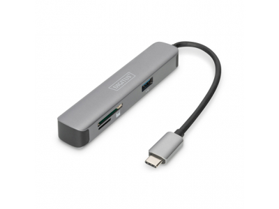 Digitus | USB-C Dock | DA-70891 | Dock | USB 3.0 (3.1 Gen 1) ports quantity 2 | HDMI ports quantity 1 DA-70891 4016032472568