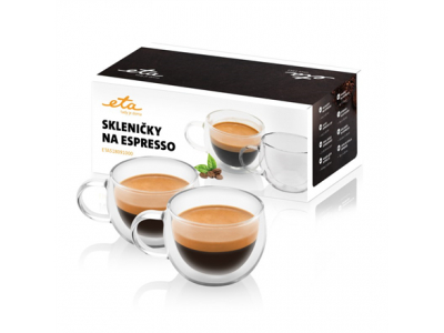 ETA | Espresso cups | ETA518091000 | For espresso coffee | 2 pc(s) | Dishwasher proof | Glass ETA518091000 8590393325467