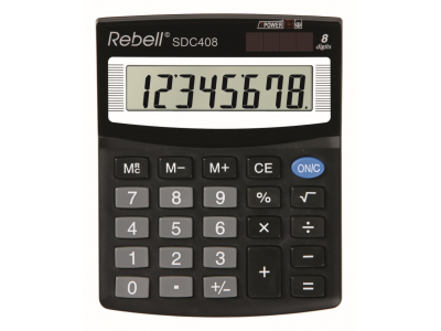 Calculator Semi-Desktop Rebell SDC408 RE-SDC408 BX 8595179506146