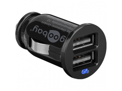 Twin USB Car Charger (2x USB) OEM Goodbay Dual USB car charger 2,1A 5 V 44177 4040849441776