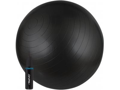 Gym Ball AVENTO 42OD 65cm +pomp Black 42OD 8716404332556