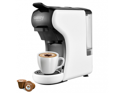 Camry | Multi-capsule Espresso machine | CR 4414 | Pump pressure 19 bar | Ground/Capsule | 1450 W | White/Black CR 4414 5903887805629