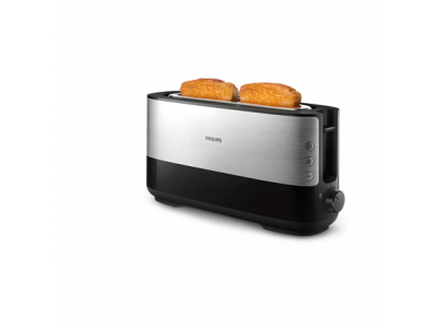 Philips | Toaster | HD2692/90 Viva Collection | Power 950 W | Number of slots 2 | Housing material  Metal/Plastic | Black HD2692/90 8710103821083