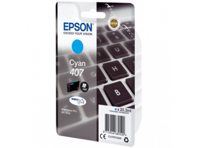 Epson WF-4745 Series | Tintes kasetne L Cian | Tintes kasetne | Cyan C13T07U240 8715946689500