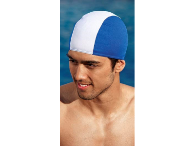 Fabric swimcap for men FASHY 3241 05 blue/white 3241 4008339034150