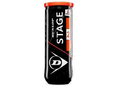 Tennis balls Dunlop STAGE 2 ORANGE 3-tube ITF 601339 045566167866