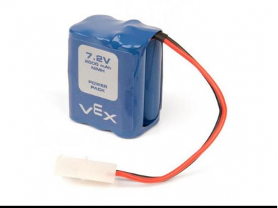 VEX IQ robota baterija NiMH 2000mAh (1. paaudzes) VEX2282604 