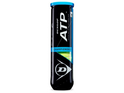 Tennis balls Dunlop ATP CHAMPIONSHIP LowerMid 4-tube ITF 601333 045566167804