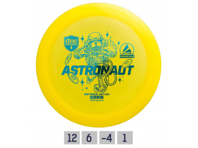 Discgolf DISCMANIA Distance Driver ASTRONAUT Active Premium Yellow 12/6/-4/1 112370 6430074954789