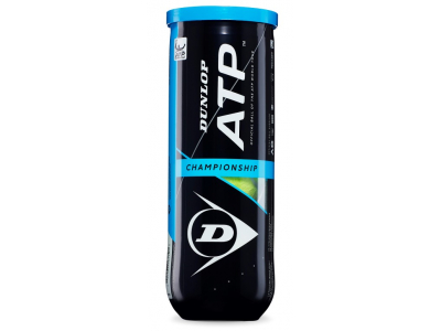 Tennis balls Dunlop ATP CHAMPIONSHIP LowerMid 3-tube ITF 601332 045566167798