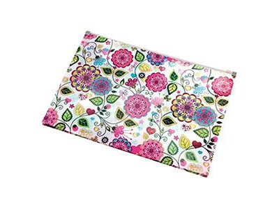 Mape slēdzama A4 FLOWERS,  PantaPlast PPS04325 