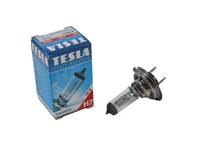 Auto spuldze H7 12V 55W PX26d halogēna TESLA B10701 