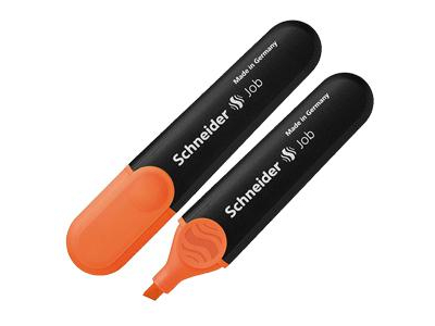 Teksta marķ. JOB oranža krāsa,  Schneider SC1506 