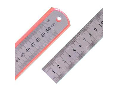 Lineāls 30cm metāla 0.7mm CN JSH0730 