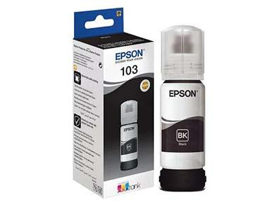 Tinte Epson 103 C13T00S14A 65ml.melna EPS103B 