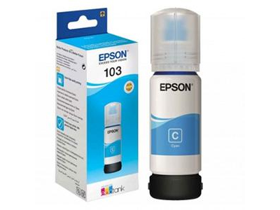 Tinte Epson 103 C13T00S24A 65ml.zila EPS103C 