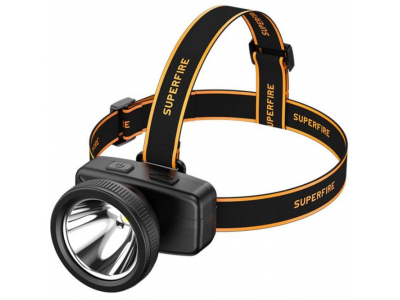 Superfire HL55 headlight, 150lm, USB-C HL55 6956362995239