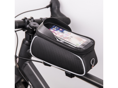 Waterproof bike frame bag with shielded phone holder Model01black OEM100510 5900495925411