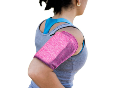 Elastic fabric armband armband for running fitness XL pink Cloth armband pink XL 9145576257999