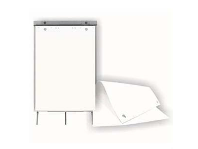 Papīra bloks 50 lap. Flipchart 60x85cm balts FOR91721 