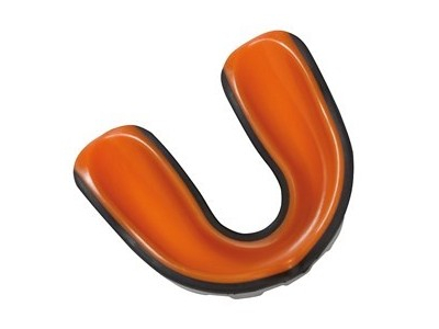 Mouthguard Matsuru gel ADULT 12+ black / orange 045350 2033785041690