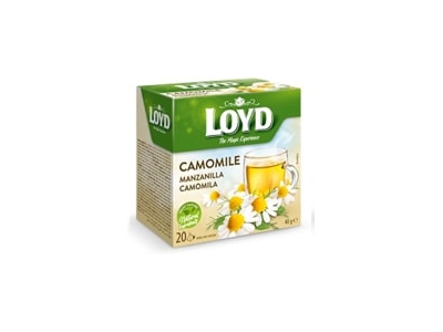 Kumelīšu tēja LOYD Pyramids HERBAL 20 x 1,5 g  