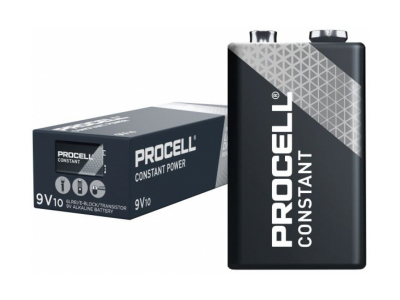 Baterija Duracell ProCell 9V Constant 6LR61 9V Alkaline 10 pack 5000394157637 5000394157637