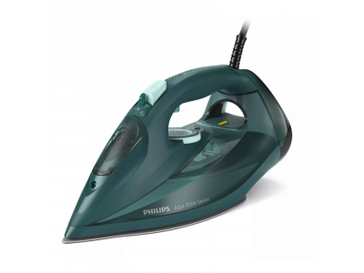  Philips 7000 Series Steam iron DST7050/70, 2800W, 50 g/min continous steam, 250g steam boost, vertical steam, SteamGlide Elite soleplate, drip stop, ASO, QuickCalc Release, 300 ml water tank DST7050/70 DST7050/70 