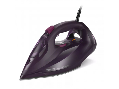  Philips 7000 Series Steam iron DST7061/30, 3000W, 55 g/min continous steam, 250g steam boost, vertical steam, SteamGlide Elite soleplate, drip stop, ASO, QuickCalc Release, 300 ml water tank DST7061/30 DST7061/30 