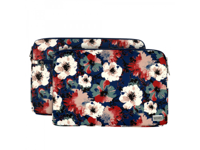 Wonder Sleeve Laptop 17 inches blue and camellias POK042653 5900217879183