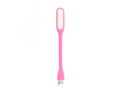 Mini LED Lamp Silicone USB Pink URZ000252 5900217968443