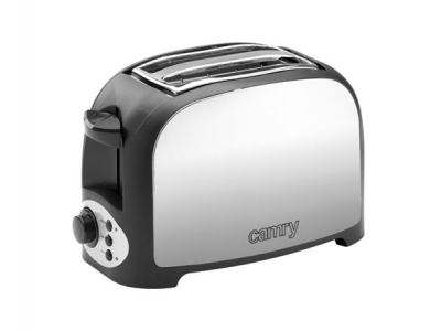 CAMRY TOASTER CR 3208 GREY/ , PLASTIC, 750 W CR 3208 