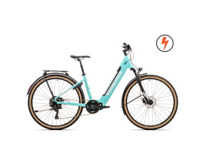 Elektriskais velosipēds Rock Machine 29 Crossride INT e425 Lady tirkīzs (M) 803.2022.79137 8592842177740