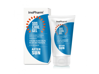 
				INOPHARM AFTER SUN SOS COOLING GEL Atvēsinošs ķermeņa gels pēc sauļošanas, 150 ml  3800038937463