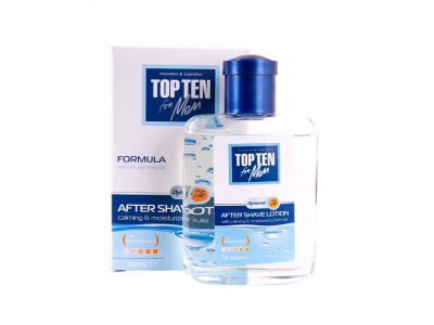 
				TOP TEN Dynamic Losjons pēc skūšanās jutīgai ādai, 100 ml  3800038931645