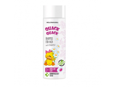 
				MELLOR &amp; RUSSELL QUACK QUACK Šampūns matiem ar Vitamīnu F, 200 ml  3800038934868