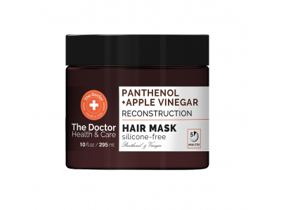 
				THE DOCTOR HEALTH &amp; CARE Matu maska Rekonstrukcija, Pantenols + Ābolu etiķis, 295 ml  8588006042580