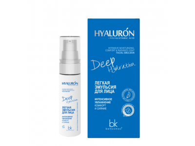 
				HYALURON Deep Hydration Viegla sejas emulsija Intensīva mitrināšana, komforts un mirdzums, 30 g  4810090012472