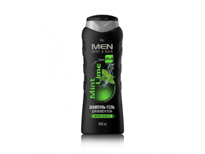 
				MEN Šampūns-dušas želeja Mint Lime, 400 ml  4810340006350