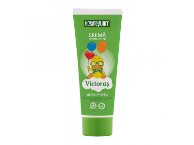 
				COSMEPLANT VICTORAS Bērnu krēms ar kumelītes un gurķa ekstraktiem, 100 ml  4840128005626