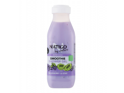 
				NATIGO BY NATURE Dušas želeja-smūtijs Mellene un kivi, 400 ml  5901087323011