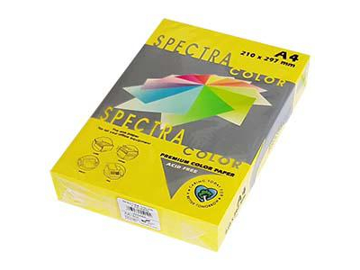 Krāsains papīrs A4 160g 250lap Lemon IT 210 Spectra SPC55210 