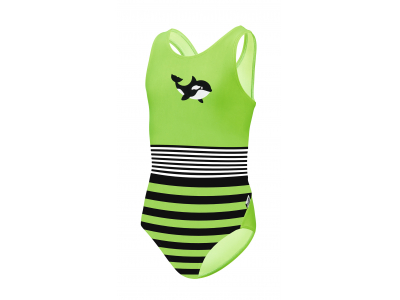 Swimsuit for girls BECO UV SEALIFE 810 80 152 green/black 0810 4013368449134