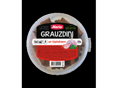 Ķiploku grauzdiņi, 650g  