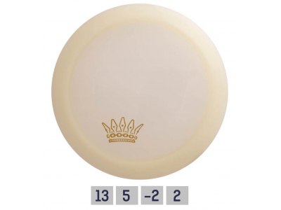 Discgolf DISCMANIA Distance Driver Glow Premium Majesty (Mini), White13/5/-2/2 954376 9900090226285