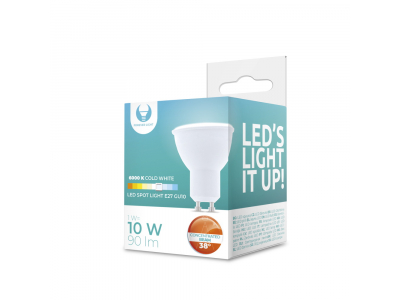 LED Bulb GU10 1W 230V 6000K 90lm 38° Forever Light RTV0600010 5900495900616