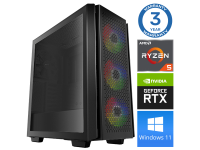 PSV Ryzen 5 3600 32GB 240SSD M.2 NVME+2TB RTX4060Ti 8GB WIN11Pro RW31911 EAN411531911