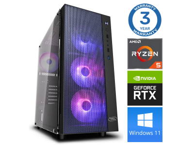 PSV Ryzen 5 3600 16GB 240SSD M.2 NVME+2TB RTX4060Ti 8GB WIN11Pro RW31941 EAN411531941